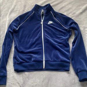 Blue Nike Zip Up